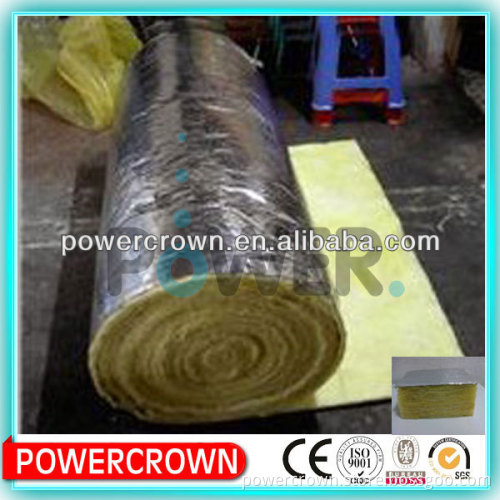high heat insulation glass wool water resistant insulation foil faced glass wool roll
